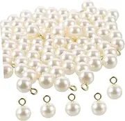[BATHVEVE] Necklace Charms Diy Pearl Pendants 100pcs Shaped Charms for Bracelet Making Supplies