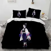 o1570 Butterfly-Shinobu -Poster- Duvet Cover 3 Piece Bed Set,Room- Atmosphere Decoration -Anime -peripherals nj1570