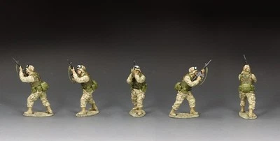 King & Country Black Hawk Down BHD005 ‘Ranger Firing Upwards w: M16A2’