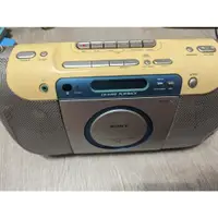 在飛比找蝦皮購物優惠-SONY手提音響 CFD-E100 收音機 道具 古早 廣播