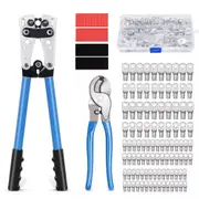 Crimping Cable Wire Crimpers Plug Pliers Battery Terminal Lug 6-50mm² Electric
