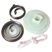 5200 5800 52Cc 58Cc for Chinese Chainsaw Easy Spring Pulley Rope Repair Kit Gas Saws As shown