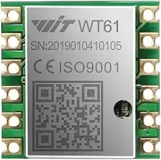 WT61 AHRS IMU 6 Axis Sensor 2 Axis Digital Tilt Angle (Roll Pitch) Inclinometer 3 Axis (X Y Z) Accelerometer (+-16g) Gyro Gyroscope Angular Velocity Vibration 100Hz MEMS TTL MPU6050 Module For PC/Android/MCU
