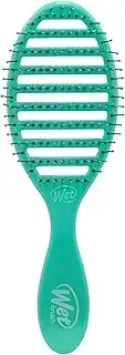 Wet Brush Speed Dry Hair Brush, Amazon Exclusive Aqua - Vented Design & Soft HeatFlex Bristles Are Blow Dry Safe - Ergonomic Handle Manages Tangle & Uncontrollable Hair - Pain-Free Hair Accessories