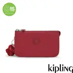 KIPLING 時尚紅三夾層配件包-CREATIVITY L