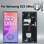 SAMSUNG 適用於三星 GALAXY S22 ULTRA 5G S908B S908B/DS 液晶顯示屏數字觸摸屏帶