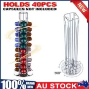 40 Nespresso Coffee Capsules Pod Holder Stand Dispenser Rack Storage Capsule CE