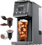 Hot & Iced K Cup Coffee Maker with Bold Setting, Single Serve Coffee Maker for K