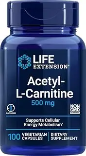Life Extension Acetyl L Carnitine 500mg 100 VCaps
