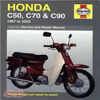 在飛比找三民網路書店優惠-Haynes Honda C50, C70 & C90 19