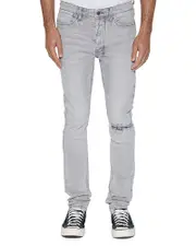 Ksubi Chitch Dune Etch Slim Fit Jeans in Blue