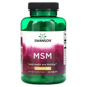 Swanson, MSM, 1,500 mg, 120 Tablets