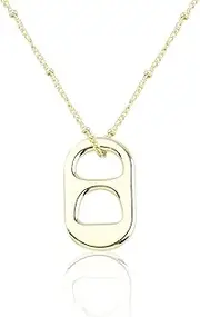 [Lywjyb Birdgot] TV Show Inspired Gift Soda Can Tab Necklace OBX Gift Ring Pull Necklace for Girl Sister