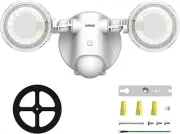 30W LED Motion Sensor Flood Light, 4000LM, 5000K, IP65, 72FT Detection