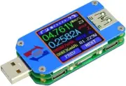 USB Power Supply Tester Volt AMP Meter Bluetooth Battery Power Charge Multimeter