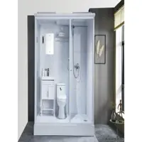 在飛比找蝦皮商城精選優惠-High Quality 整體淋浴房浴室一體化集成衛生間隔斷