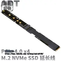 在飛比找樂天市場購物網優惠-M.2 NVMe D 固態硬盤延長轉接線 支持PCIE 4.