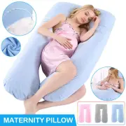 Maternity Pillow Pregnancy Nursing Sleeping Body Support Feed Multi Purpose Soft