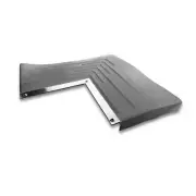 Best-1 Gutter Guards Aluminum Mitre 6"x6" W/ Stainless Steel Micro Mesh (5-Pack)