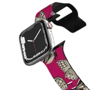 Apple Watch Series 1-3 (38mm) Impact Band summer butterflies pink apple watch band