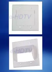 HDMI,Component Audio Video Cable Swing Door Wall Plate