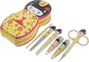 Healvian Nail Care Essentials 6pc Nail Clippers Set Manicure Tools for Personal Professional Use Easy to Carry Random