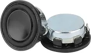 PZNGNKELPT 2Pcs 1 Inch Mini Speaker 4 8 Ohm 3W 28MM Full Range Sound Midrange Bass PU Side Speaker Bluetooth Ultra-Thin LoudSpeakers Bookshelf Speaker(28mm 4 ohm Speaker)