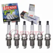 6 pc Denso Platinum TT Spark Plugs for 1993-2002 Mazda 626 2.5L V6 Ignition ws