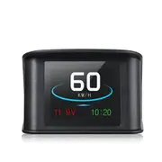 P10 Automobile OBD2 GPS Computer Car Digital OBD Driving Speedometer Mileage Fuel Voltage Temperature TFT HUD Display