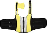 Generic Dog Life Jackets Pet Swimming Vest Buoyancy Aid Floatation Lifejacket with Handle for Boating Kayaking Swimming, S