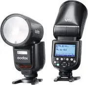 US Godox V1 Pro S TTL Li-ion Round Head Camera Flash Speedlite for Sony Cameras