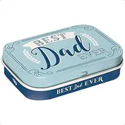 Nostalgic Art Best Dad Ever Novelty Mint Tin Box with Mints 34g