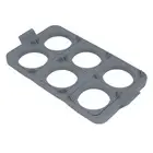 Egg Ring Tray Griddle Egg Ring Tray Silicone Pancake Ring With 6 Detachable DB