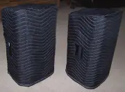 EV ZLX-12P ZLX 12P ZLX-12BT Padded Black Speaker Covers (2) Qty of 1 = 1 Pair!