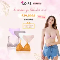 在飛比找蝦皮購物優惠-Loirechic CB2 超級省錢內衣 COMBO 免費優