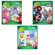 Crayola Colour and Sticker Book - Animals