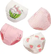 [CsgrFagr] Baby Toilet Training Pants Soft Cotton Nighttime Training Pants oxer Briefs Underwear Set for Toddler Boys