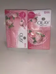 Olay Fresh Outlast Cooling White Strawberry And Mint Bars 2 Packs