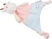 Kisangel 1Pc Cattle for Soft and Gentle Doll Appeasing Lovey and Skin Friendly Burp Cloth for Newborn Comfort Present