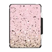 iPad Pro 11-inch (M4) Impact Folio Case Blush Pink Party Confetti Explosion