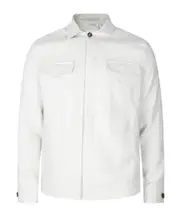 linen jacket 50 White