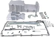Lesurey Front Wet Sump Retrofit Engine Oil Pan Kit 81076 81080 Compatible with Chevrolet Gen III/IV Chevy LS1 LS2 LS3 LSX 4.8L/294-6.2L/376