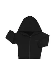 [Bonds] Bonds Baby Essentials Fleece Zip Hoodie in Nu Black Size: 6-12 Months 6-12 Months Nu Black