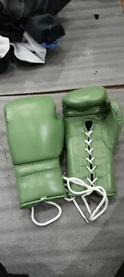 Customised Brand 16 oz boxing gloves with A+ Pure lether quality of stuff