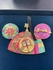Disney Pin It's a Small World After All Mickey Ear Hat Clock Fifty Rare HTF