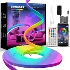 52FT LED Neon RGBIC Lights, LED Lights with RF Remote & APP Control, Flexible...