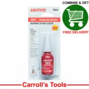 Loctite 263 Adhesive Threadlocker 10ml Super Stud Locker