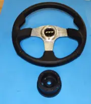 New 13.5" Moulded Steering Wheel & Hub Adaptor Triumph Spitfire 1963-1976 (for: Triumph)