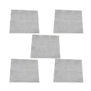 5 PCS Reusable BBQ Mats Portable BBQ Wire Mesh Grilling Sheet Liner