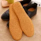 Women Winter Faux Wool Fur Insoles Thermal Snow Boots Insole Warm Soft Thick